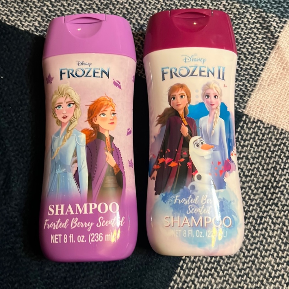 Disney frozen and frozen 2 shampoo
